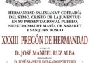 XXXIII PREGÓN DE HERMANDAD