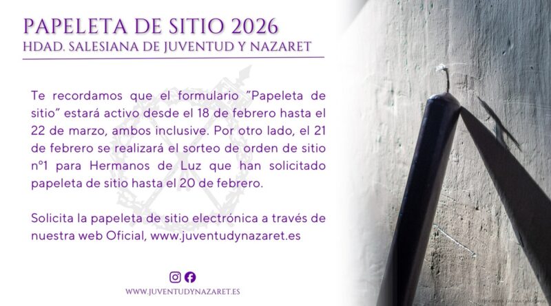 PAPELETA SITIO 2026